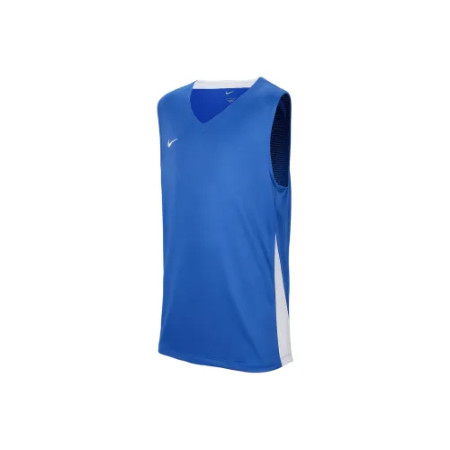 nike Майка Королевский синий Белый Подростки