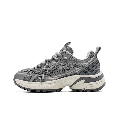 Staccato Slip-resistant Abrasion-resistant Breathable Увеличивающий высоту Низкий верх Детские Lifestyle Shoes Kids