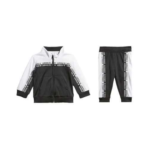 Adidas Originals Повседневная спортивная одежда Черный Белый Для малышей и детей дошкольного возраста