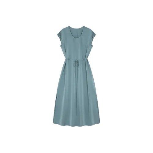 IHIMI Glistening Синий Женские Платья без рукавов