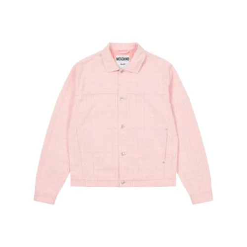 Дворцовый розовый унисекс джинсовые куртки