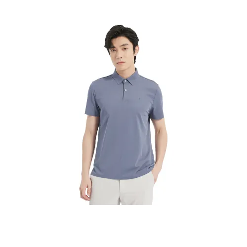 LESS IS MORE Поло Мужское Светло-Синий