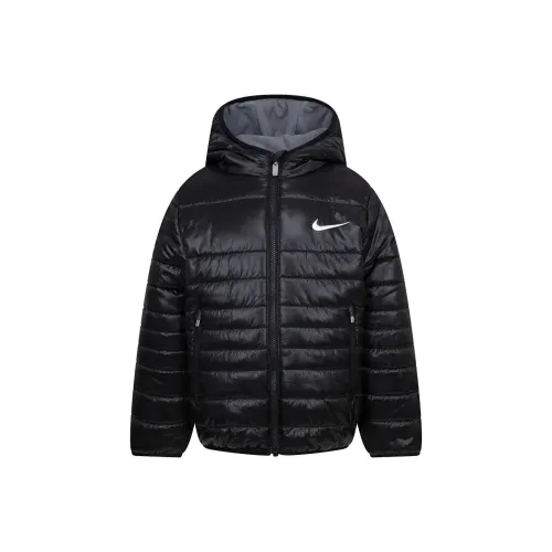 nike Куртки Пальто Черный Дети Возраст 3-7 Лет