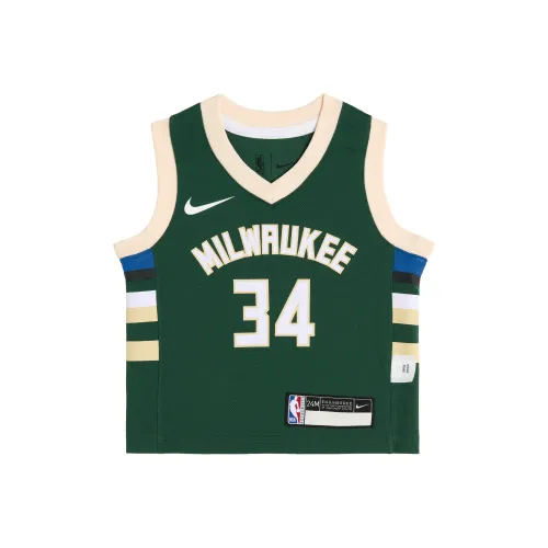 Nike x NBA Майка Milwaukee Bucks Зеленый Infant и Toddler