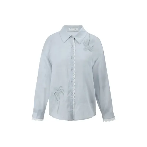 MISHOW Синие Женские Рубашки