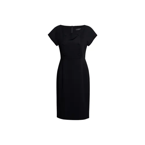 ROEYSHOUSE Короткое платье с короткими рукавами женское