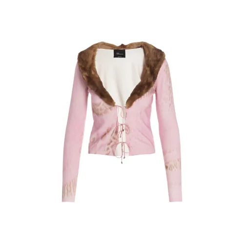 Blumarine SS22 Свитер Женский Розовый