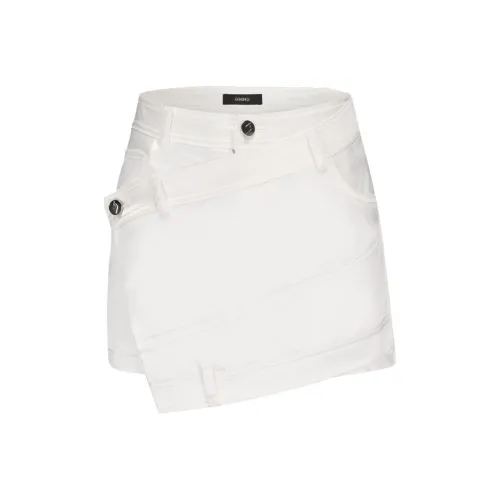 GIMING Белые Женские Повседневные Шорты