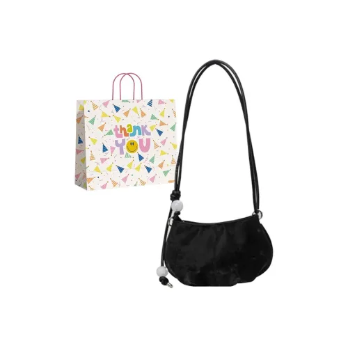 Three Ducklings ПУ (полиуретан) Сумка через плечо Стандартная Детская Черный Экрю Розовый Серебряный Фиолетовый