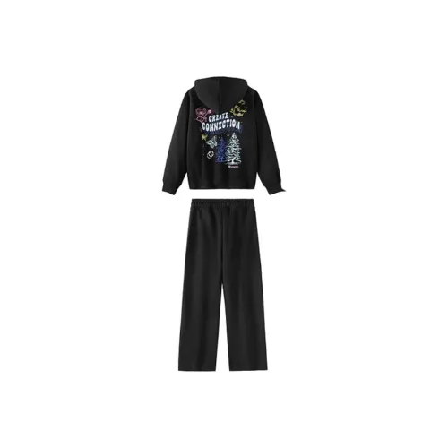 Champion Kids Повседневная спортивная одежда Черная Подростки