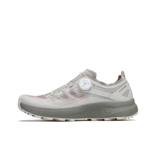 HUMTTO Slip-resistant Abrasion-resistant Low Top Hiking Shoes Men's Gray Green HUMTTO Противоскользящие Аbrasion-resistant Низкие Кеды Походная Обувь Мужская Серый Зеленый