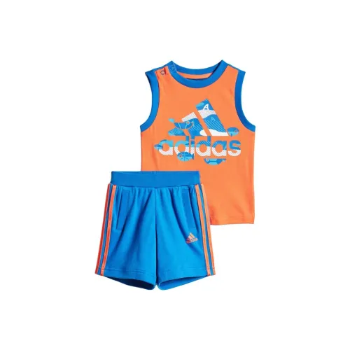 Adidas Повседневная спортивная одежда Оранжевый Красный Синий для малышей и детей дошкольного возраста