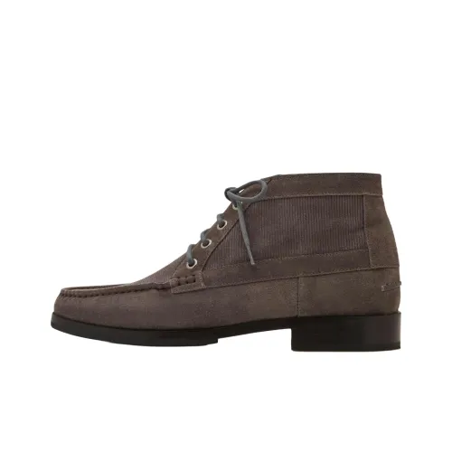 MANOLO BLAHNIK Мужские повседневные туфли High Top Серый Мужской