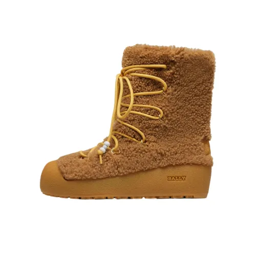 BALLY Curling Короткие Сноубутсы Женские CAMEL