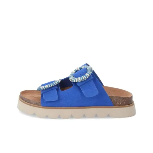 NO NAME Sandy Slap Тихий Противоскользящие Слипоны Женские Синий