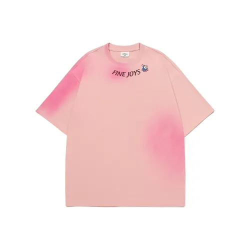 Guuka Розовый Унисекс Футболка