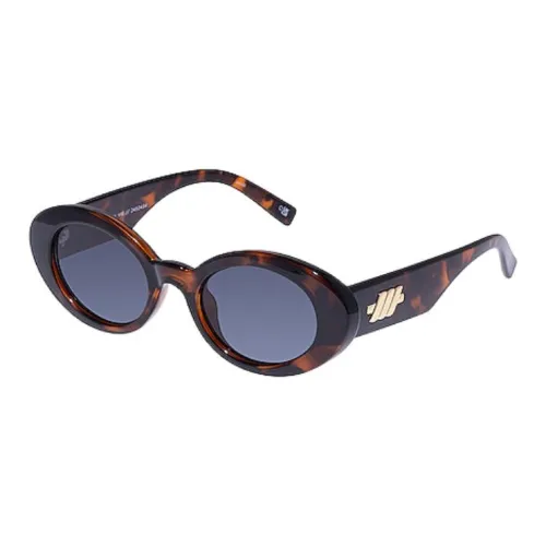 Le Specs Ацетат OVAL SUNGLASSES Унисекс Черепаховый
