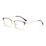 Чёрная Золото Оправа [69116-C3]