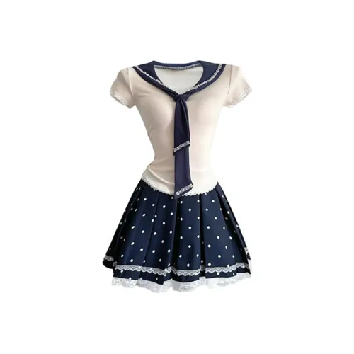 MO VOICE Двухкомпонентный комплект женских комплектов с юбкой