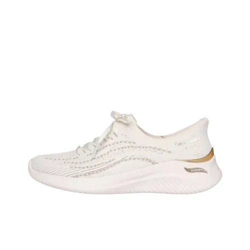 Skechers Arch Fit Low Топ Беговые кроссовки Женские Natural Gold