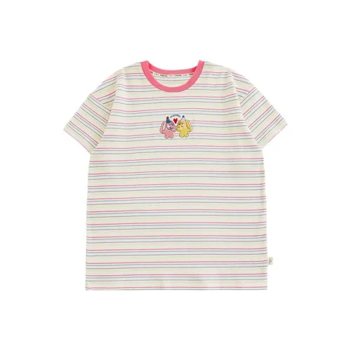 YOEHYAUL T-рубашка Радужный Полосы для детей 3-7 лет