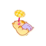 Капибара Пружинная Заколка Заколка для волос 1 упаковка (Желтая)