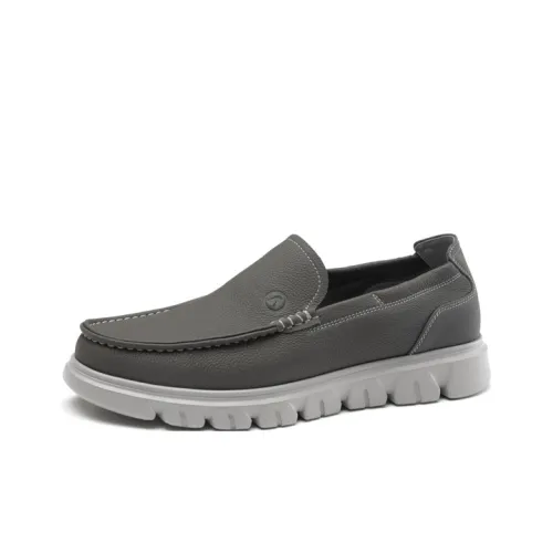 AOKANG Мужские повседневные туфли Low Top Серые Мужские