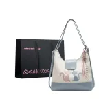 Экрю и синий + украшение