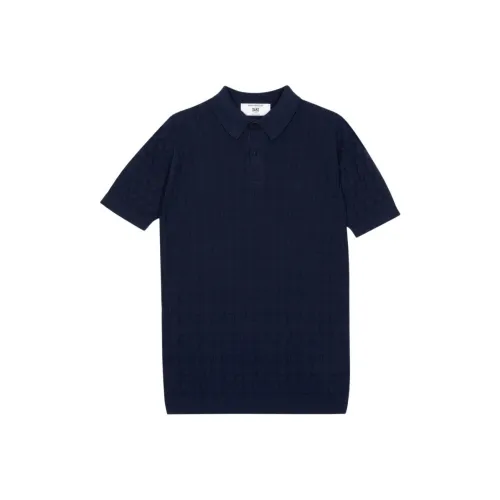 JOHN SMEDLEY Морской Синий Мужская Поло