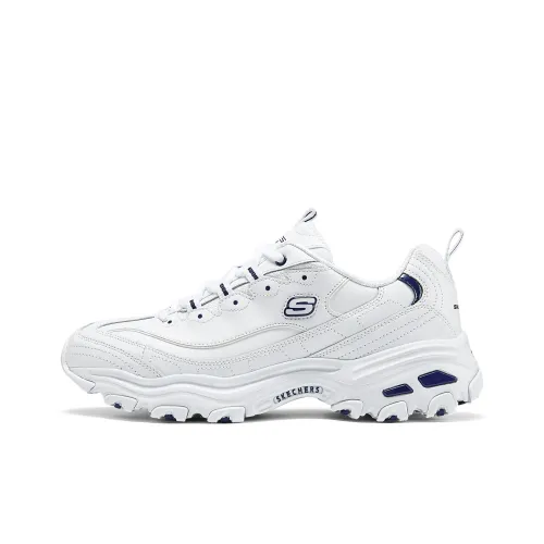 Skechers D'Lites 1,0 Low-Top Кроссовки White Men's