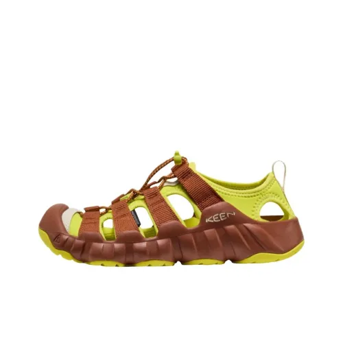 Поход Patrol X Keen HYPERPORT H2 Обувь для походов Мужская Желтая Коричневая