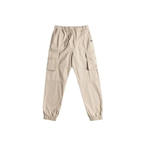 Quiksilver Бежевые Брюки карго для школьного возраста