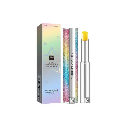 SENANA Звездное Небо Изменяющий Цвет Бальзам для губ Увлажняющий и Гидратирующий 1,7г