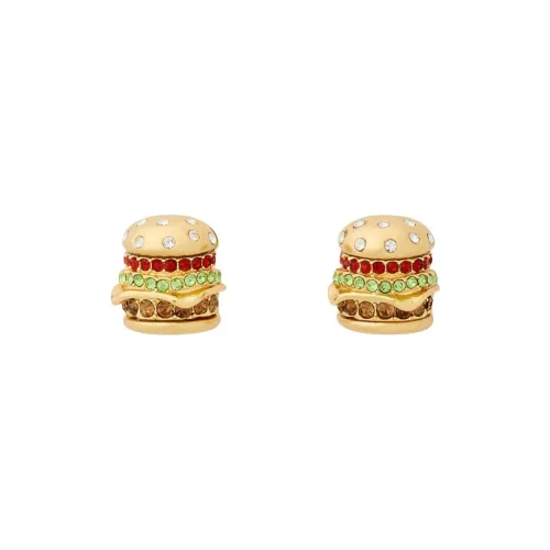 Kate Spade Серьги-гвоздики из меди унисекс разноцветные