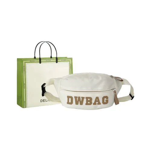 Buffini Нейлон Обхват талии Сумка Грудь Сумка Обычный Унисекс Белый Черный Красный Хаки