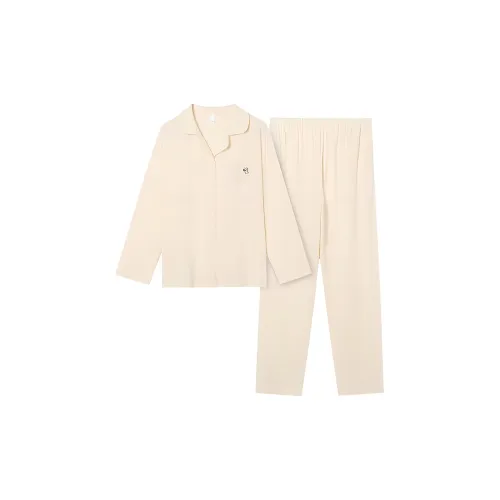 Дисней Светло-оранжевый с принтом Женские пижамные комплекты