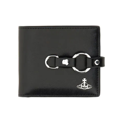 Vivienne Westwood Кошелек из коровьей кожи женский черный