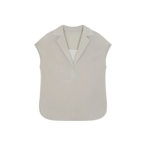 IHIMI Серо-бежевые Женские футболки