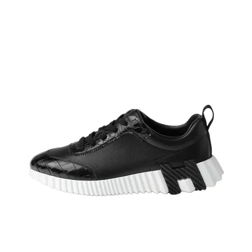 HERMES Bouncing MID Топ Повседневная обувь Женская Черная