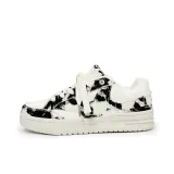 Бежево-черный