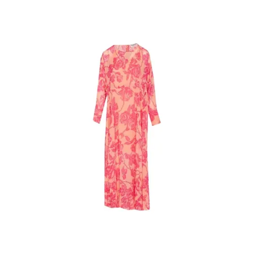 Essentiel Antwerp Розовые Женские Платья с Длинным Рукавом