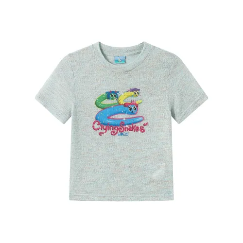 Crying Center Светло-серый синий Женские футболки