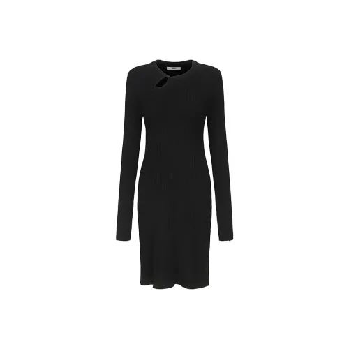 INITIAL Длинный рукав Платье Женское