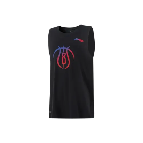 LINING YOUNG Майка Баскетбол SS25 Черный Подростки