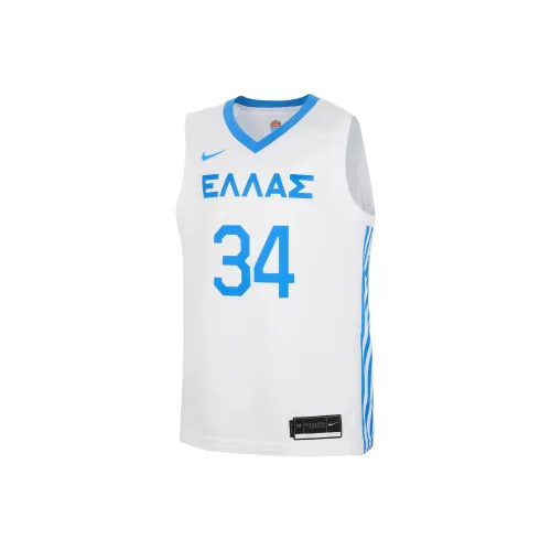 nike Dri FitGiannis Адетокунбо Майка Белый Подростки