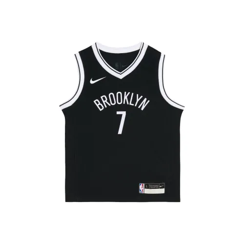 Nike x NBA Майка Brook Lin Nets KD SS25 Черный Дети Возраст 3-7 лет