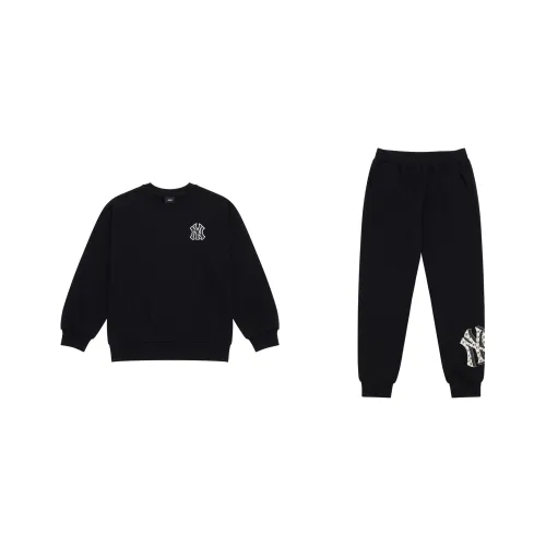 Mlb Base Logo Повседневная спортивная одежда New York Yankees FW24 Черный Детский