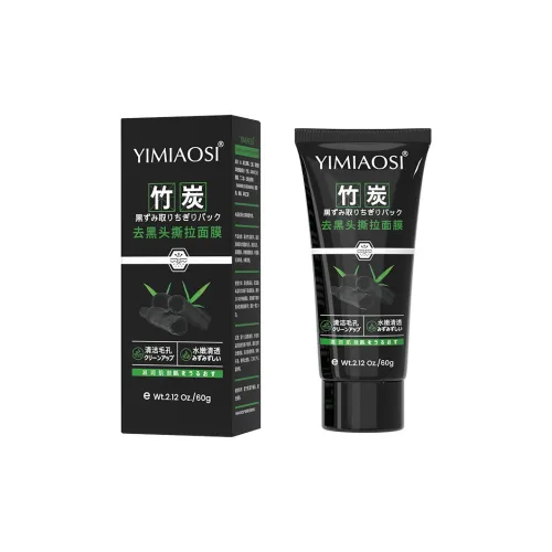 YIMIAOSI Бамбуковый уголь BLACKHEAD Удаление Маска для лица С очищением и увлажнением отшелушивающая маска 60 г