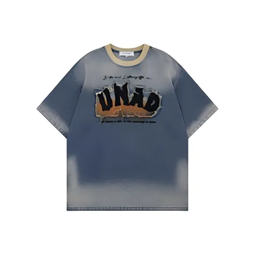 YINLEI Синяя унисекс футболка