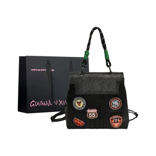 Champion Cub ПУ (полиуретан) Carry Рюкзак Женские Черный коричневый